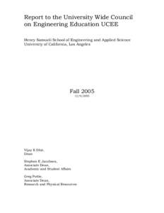 University of California / Henry Samueli School of Engineering and Applied Science / University of California /  Los Angeles / Education / Henry Samueli School of Engineering / Cal Poly Pomona College of Engineering / Henry Samueli / School of Engineering / Vijay K. Dhir / Engineering education / University of California /  Irvine / Engineering