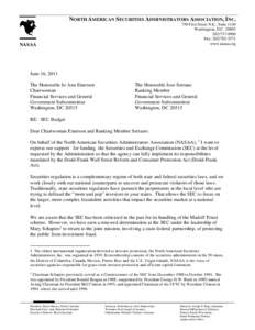 Microsoft Word - NASAA letter to House Appropriations on SEC funding[removed]FINAL.docx