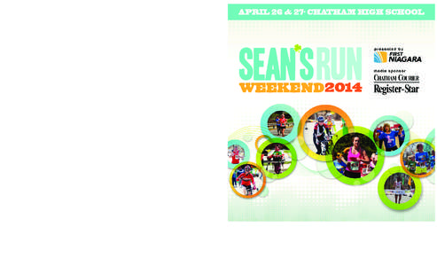 12 • Columbia-Greene Media  Sean’s Run 2014 Thursday, April 17, 2014