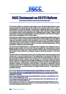 Carbon finance / Carbon credit / European Union Emission Trading Scheme / Emissions trading / Clean Development Mechanism / Certified Emission Reduction / Flexible Mechanisms / Carbon Governance in England / Climate change policy / Environment / Climate change