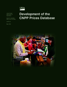 United States Department of Agriculture Center for Nutrition Policy and Promotion CNPP-22