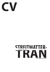CV STREITMATTER- TRAN WWW.DIACRITIC.ORG