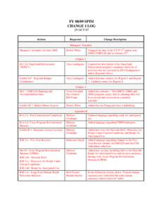 Microsoft Word - Change 1 Change log.doc
