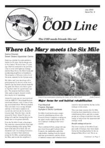 July 2002 Issue No. 9 The  COD Line