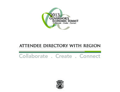 attendee directory with region  Collaborate . Create . Connect FULL NAME (LAST, FIRST)