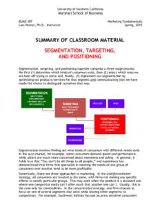 Microsoft Word[removed]F10--Segmentation.doc