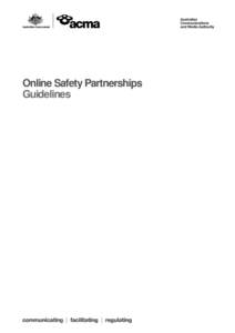 Online Safety Partnerships Guidelines Canberra Purple Building Benjamin Offices