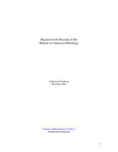 Register to the Records of the