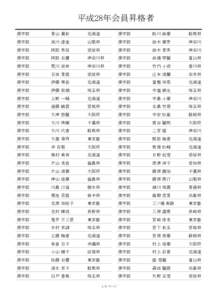 平成28年会員昇格者 漢字部 青山 葉秋  北海道