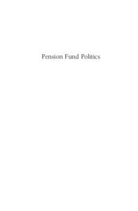 Investment / Employment compensation / Funds / Socially responsible investing / Pension fund / Mutual fund / Pension / Social Security / Jon Entine / Financial economics / Financial services / Finance