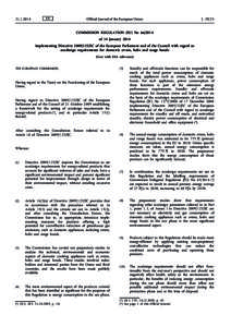 Commission Regulation (EU) Noof 14 January 2014 implementing DirectiveEC of the European Parliament and of the Council with regard to ecodesign requirements for domestic ovens, hobs and range hoodsText