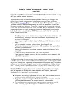 Microsoft Word - Final UMRCC Position Statement on Climate.doc