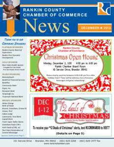 Rankin county Chamber of commerce News