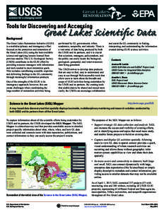 Tools for Discovering and Accessing Background Great Lakes Scientific Data  The Great Lakes Restoration Initiative (GLRI)