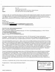 Trial Exhibit GX0418 - Email From Brett Hurt to Mike Svatek re 