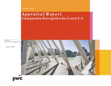 Corporate Finance  Appraisal Report Companhia Energética do Ceará S.A.