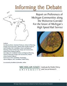 Microsoft Word - Preferences of Michigan Communities along the Wolverine_Kassens_Formatted