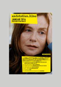 JANUAR 2016 WWW.ENDSTATION-KINO.DE LOUDER THAN BOMBS