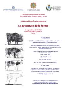 Laurea Magistrale Interateneo di Filosofia Università di Parma – Modena e Reggio ‒ Ferrara