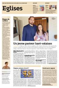 UNE PAGE PROPOSÉE PAR LES ÉGLISES DU VALAIS ROMAND  RÉFUGIÉS Eglises