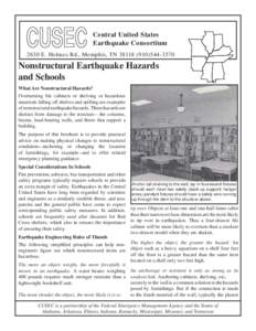 CUSEC  Central United States Earthquake Consortium[removed]E. Holmes Rd., Memphis, TN[removed]3570