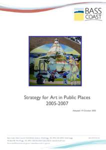 Microsoft Word - Strategy for Art in Public Places 2010.doc