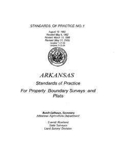 STANDARDS OF PRACTICE N0.1 August 18, 1982 Revised May 8, 1992 Revised March 14, 1996 Revised (May 21, 2009) Updated[removed]