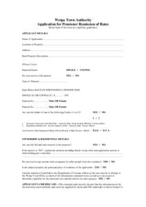 Microsoft Word - WTA-A-014 Application for Pensioner Remission of Rates