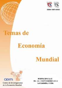 Temas de Economía Mundial No.22 SeptiembreTemas de Economía Mundial Consejo de Redacción Osvaldo Martínez, Director
