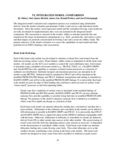 Proposed Methods for Basin-scale Estimation of Pesticide Concentrations in Flowing Water and Reservoirs for Tolerance Reassessment