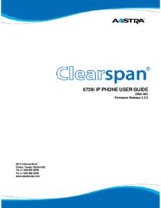 Clearspan 6739i IP Phone User Guide