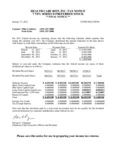 Microsoft Word - HCN annual Preferred D Tax Notice - Draft1.docx