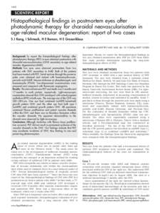 1602  SCIENTIFIC REPORT