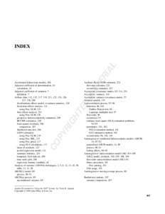 Generalized least squares / Ordinary least squares / Linear regression / Heteroscedasticity / Homoscedasticity / Structural equation modeling / Instrumental variable / Least squares / Seemingly unrelated regressions / Statistics / Regression analysis / Econometrics