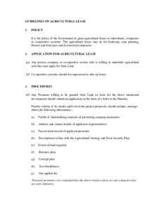 Microsoft Word - GUIDELINES ON AGRICUTURAL  LEASES.docx