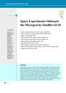 Matter / International Space Station / Micro-g environment / Flame / Weightlessness / Convection / IMPACT / Colloidal crystal / STS-73 / Spaceflight / Physics / Gravitation