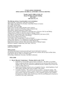 Coal mining / Coal mine bump / Energy / Safety / Mine Safety and Health Administration / Sago Mine disaster / Mining / Mining engineering / United Mine Workers