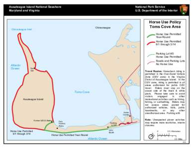 Assateague Island / Toms Cove / Chincoteague Inlet / Boardwalk / Maryland / Chincoteague /  Virginia / Misty / Accomack County /  Virginia / Geography of the United States / Virginia