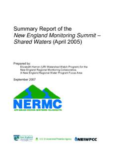 Microsoft Word - NERMC Summit Report FINAL.doc