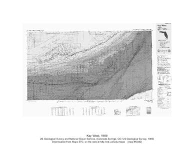 Key West, 1989 US Geological Survey and National Ocean Service, (Colorado Springs, CO: US Geological Survey, 1989) Downloaded from Maps ETC, on the web at http://etc.usf.edu/maps [map #f3382] 