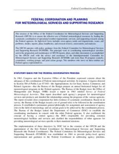 National Weather Service / National Centers for Environmental Prediction / Environmental data / Air Force Weather Agency / National Hurricane Center / Joint Polar Satellite System / Geostationary Operational Environmental Satellite / Space weather / United States Department of Homeland Security / National Oceanic and Atmospheric Administration / Meteorology / Atmospheric sciences