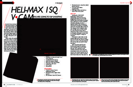 HELI-MAX 1SQ V-CAM  BY Max Keppler HELI-MAX 1SQ V•CAM