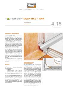 Schlüter®-DILEX-HKS / -EHK Hohlkehlprofil aus Edelstahl 4.15