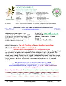 Microsoft Word - Rhodie newsletter April[removed]