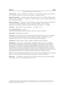 Matter / Sylvite / Carnallite / Halite / Polyhalite / Potassium chloride / Staßfurt / Potash / Kainite / Chemistry / Halide minerals / Crystallography