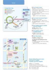 Access  A Transportation Map Close Map ↓