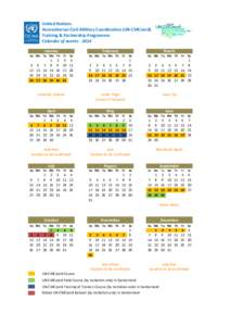 Calender of events[removed]