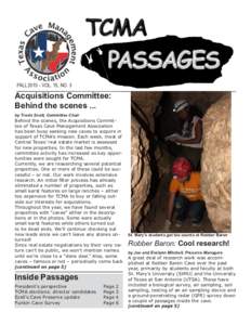 Subterranea geography) / Caving / Cave conservancies / Texas Cave Management Association / Physical geography / Grotto / Cave conservation / Cave rescue