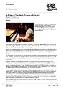 The Well-Tempered Clavier / Prelude and fugue / Johann Sebastian Bach / Prelude / Well-tempered / Music / Classical music / Fugues