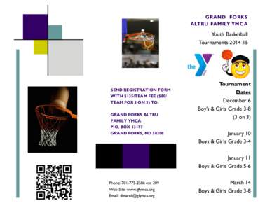GRAND FORKS ALTRU FAMILY YMCA Youth Basketball Tournaments[removed]